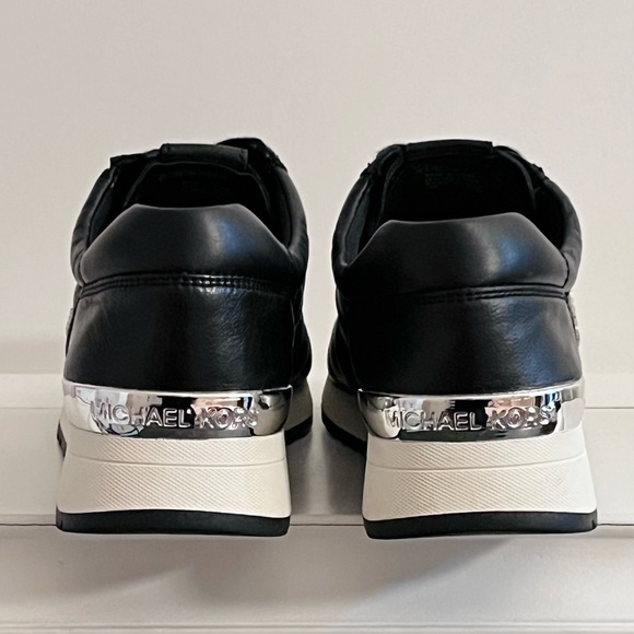 Michael Kors Leather Allie Trainers - Picture 3 of 6